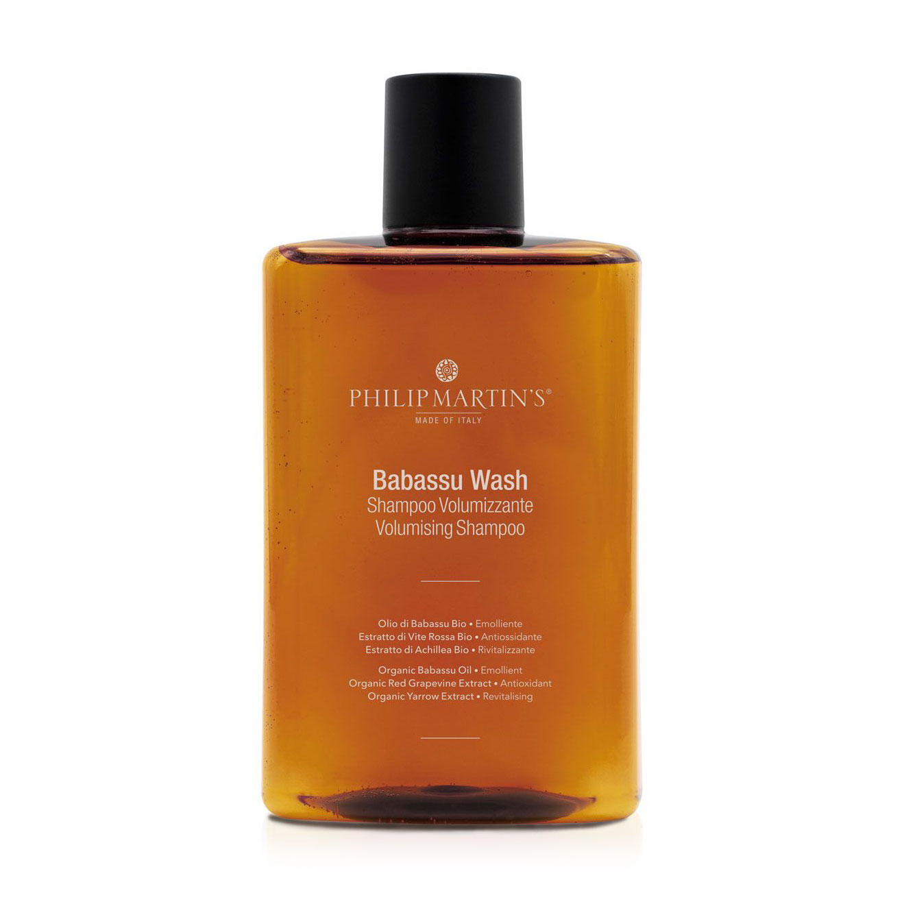 Безсульфатний шампунь Philip Martin's Babassu Wash Volumizing Shampoo для об'єму волосся, 320 мл