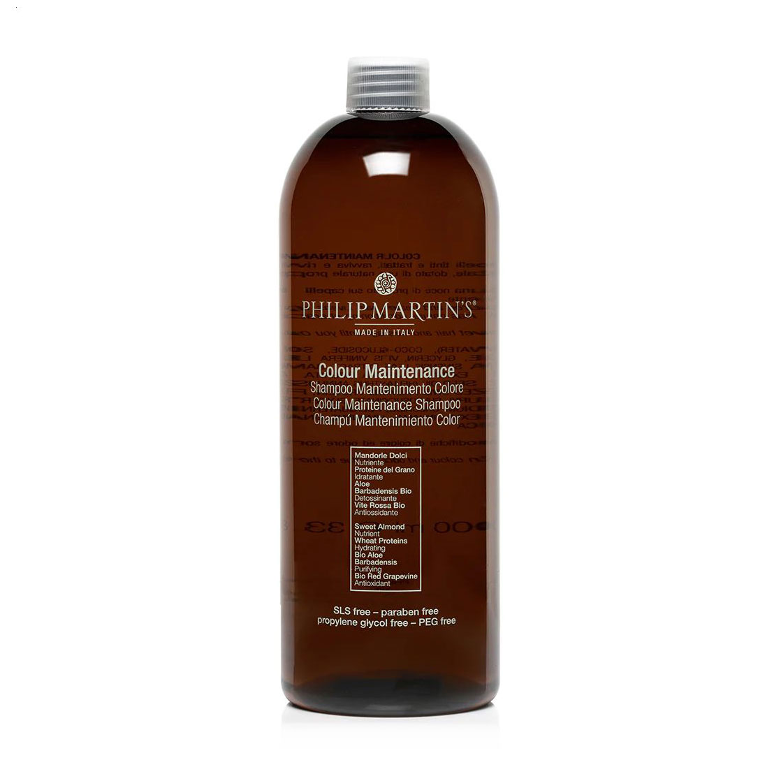 Відновлювальний шампунь для фарбованого волосся Philip Martin's Colour Maintenance Shampoo, 1 л
